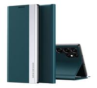 KXQYIKYI Caso de protección para Galaxy S24 Ultra/S24 Plus/S24 Flip Protector Flip Case de teléfono móvil Magnetic Close Kickstand (Pink, S24 Ultra)