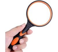 KXQYIKYI Lupa de Pantalla Lupa de Mano, Lectura Clara Anciano 10 Veces Lentes ópticas Estudiantes para Leer el periódico para Leer una Lupa Lupa de Planta de observación con luz LED