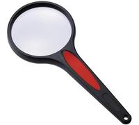 KXQYIKYI Lupa de Pantalla Lupa portátil Grande de Mano Lupa para Leer, aplicar a Libros, periódicos, mapas, Monedas, Joyas, Pasatiempos y Manualidades, 80 mm2 * Lupa con luz LED