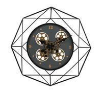 KXQYIKYI Reloj de Pared Engranaje Moderno Creativo Arte de Lujo Reloj de Cuarzo silencioso Sala de Estar decoración del hogar Estilo mecánico