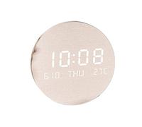 KXQYIKYI Relojes Reloj Creativo de Pared de Silencio Creativo, Estilo Moderno y Simple para la decoración de la Sala de Estar del hogar Reloj Decorativo de Pared, Negro 19.5x19.5 cm