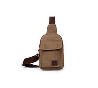 KXQYIKYI Sling Bag Men Small Chest Bag Pack Sport Sport Homedera Mochila Cross Cross Cross Alutero Outdoor Military Satchel Shoul (verde)