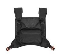 KXQYIKYI Sling Bag Nylon Bolsa de cofres para hombres Sports Bolsa de teléfono móvil Bolsa de teléfono móvil Galente de rayas reflectoras Bolsa de viaje para hombres (A)