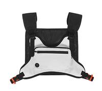 KXQYIKYI Sling Bag Nylon Bolsa de cofres para hombres Sports Bolsa de teléfono móvil Bolsa de teléfono móvil Galente de rayas reflectoras Bolsa de viaje para hombres (A)