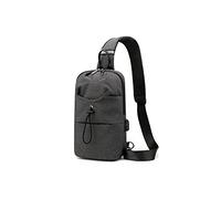 KXQYIKYI Sling Bag Travel Sport Water Bottle Botty With Port Men Bag Pequeña Cachón Macho Un hombro Mini Bolsa Mini Back (Grau)