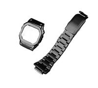 KXQYIKYI Traje de banda para el reloj para G-Shock DW5600 GW-B5600 GWM5610 Caja de reloj de bisel de metal de acero inoxidable