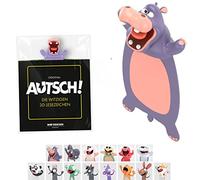 KXT - Marcapáginas 3D humorísticas, regalo divertido para niños y adultos (hipopótamo)