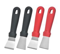 KXUSW 4 pcs Rascador Vitroceramica-Profesional Rasqueta Cocina-Raspador de Limpieza para Horno-Raspador de Limpieza de Campana Extractora-Raspador Confiable de Limpieza para la Cocina y El Hogar