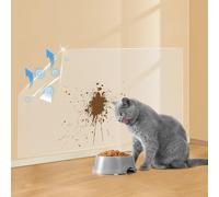 KXVXXV Lámina protectora de pared electrostática, autoadhesiva, 40 × 500 cm, lámina adhesiva transparente para pared, protección contra salpicaduras, para cocina