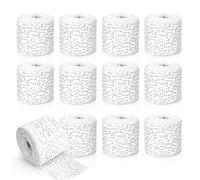 KXVXXV Vendas de yeso para el vientre de bebé, 5 cm x 270 cm, 12 unidades, secado rápido, vendas de yeso para manualidades, yeso para impresión de bebés