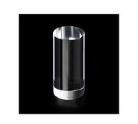 KXWDKJ Bloques acrílicos transparentes sólidos de acrílico cilíndrico, 10 unidades, 92% de alta transmisión de luz, sólidos para fotografía, boutique, joyería, cosméticos, manualidades, armario