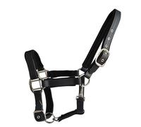 KXWDKJ Cabestro de cuerda para caballos, correa de PVC de 25 mm, impermeable, a prueba de humedad, antiarañazos para entrenamiento de caballos (negro, XL)