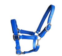 KXWDKJ Cabestro de cuerda para caballos, correa de PVC de 25 mm, impermeable, a prueba de humedad, antiarañazos, para entrenamiento de caballos (azul, S)