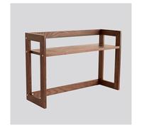 KXWDKJ Desk Shelf Escritorio Organizador De Escritorio De Madera De Roble FAS para Oficina Hogar Recámara Y Cocina Estante De Almacenamiento Orden Y Ahorro De Espacio-Natural Wood Color||S