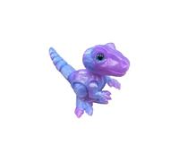 KXWDKJ Dragón Impreso en 3D Animales de Impresora 3D Velociraptor para Home Office Executive Desk Decoración Surprise Fantasy Gifts-Purple Crystal||22cm/8.7in
