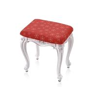 Kxyudcn Juego de 2 fundas rectangulares para taburete de bar de Navidad, resistentes a las manchas, para sala de estar, fundas decorativas suaves para mujeres y esposas