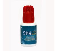 KY - Pegamento para extensiones de pestañas, fijación ultra fuerte, D de Sky - Negro - 5 ml - Extensión de pestañas