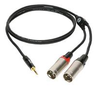 KY9-180 Y-Cable XLR male 1,8m