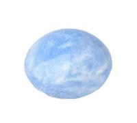 Kyanite Palm Stone Quartz Blue Crystal Ornaments Home Decoration Stones for Collect Gift (Size : 150-250g)