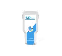 KyAPDmrxn Cartucho De Tinta P2V68A Compatible con 730 Compatible con Impresora Designjet T1600 T2600 T1700 T1600dr T2600dr(HP730 -C- 300ML)