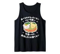 Kyaraben Art Character Bento Box Comida Japonesa Kanji Camiseta sin Mangas