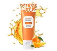 KYDA Orange Face Exfoliating Gel, Face Scrub Exfoliating Cleanser for Face and Body, Deep Cleansing and Brightening Skin Facial Exfoliate Gel