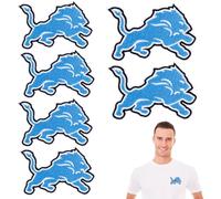 Kyduu Parches de bordado, 6 Pieza Parches termoadhesivos de león, Parches Ropa Termoadhesivos, Parches de Apliques, Parches Bordados, Parches de Tela Cosidos y Bordados, para Ropa, Sombreros,Mochilas