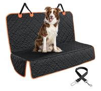 KYG Funda de asiento de coche para perro, protector de asiento trasero impermeable y antideslizante para mascotas y niños, tamaño universal 132 x 58 x 46 cm