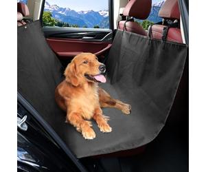 KYG Funda para asiento de coche para perros, 600D Oxford, impermeable, antideslizante y antiarañazos, funda para asiento trasero de coche, universal, 146 x 146 cm