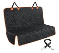 KYG Funda Perros Coche Bonita y Elegante, Impermeable y Antideslizante, Funda Coche Perros Asiento Trasero de Tamaño Universal, Protector Asiento Coche Perro para Perros y Niños, 132 x 58 x 46 cm
