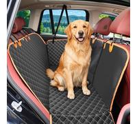 KYG Protector Coche Perro Asiento Trasero 5 en 1 Universal a Prueba de Arañazos y Antideslizante Funda Coche Perro Impermeable Con Ventana de Malla Visible Adecuado Para Mayoría de Coches 135 x 147 cm
