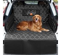 KYG Protector de maletero para perros, acolchado y manta para perros con protección lateral y borde de carga, resistente al agua, resistente a los arañazos para coche y combi extra largo, 215 x 110 cm