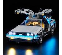 Kyglaring Juego de iluminación LED para Lego 10300 Creator Expert Volver al Futuro Máquina del Tiempo - sin Lego Set (versión clásica)