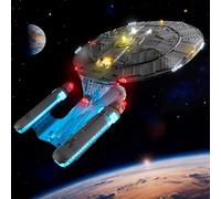 Kyglaring Juego de luces LED compatible con Lego Icons U.S.S. Enterprise NCC-1701-D 10356 Bloques de construcción, Control táctil (No Modelo)