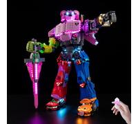 Kyglaring Juego de Luces LED Compatible con Lego Mecha Team Leader 77078 Bloques de construcción, Control táctil, Juego de iluminación Decorativa para el Set de Modelos Lego 77078 (No Modelo)