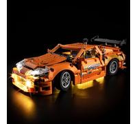 Kyglaring Juego de Luces LED Compatible con Lego Technic Fast and Furious Toyota Supra MK4 42204 Bloques de construcción, Juego Kit de iluminación Decorativa para de Modelos Lego 42204 (No Modelo)