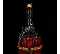 Kyglaring Juego de luces LED compatible con Lego The Lord of The Rings: Barad-dûr 10333 Bloques de construcción, Juego kit de iluminación decorativa para de modelos Lego 10333 (No Modelo)