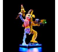 Kyglaring Kit de iluminación LED compatible con bloques de construcción Lego Fortnite Peely Bone 77072, accesorios de iluminación para juego de modelos Lego 77072 (no incluye modelos)