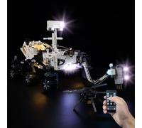 Kyglaring Kit de iluminación LED - Compatible con el Juego de Bloques de construcción Lego-42158 Technic NASA Mars Rover Perseverance Space - Sólo Leds Sin Juego de Ladrillos(Versión remota)