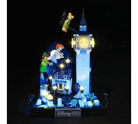 Kyglaring Kit de iluminación LED - Compatible con el Juego de Bloques de construcción Lego-43232 Disney Peter Pan & Wendy’s Flight Over London - Sólo Leds Sin Juego de Ladrillos(Versión clásica)