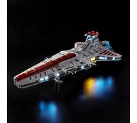 Kyglaring Kit de iluminación LED - Compatible con el Juego de Bloques de construcción Lego-75367 Star Wars Venator-Class Republic Attack Cruiser - Sólo Leds Sin Juego de Ladrillos(Versión clásica)