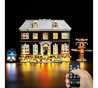 Kyglaring Kit de iluminación LED para Ideas Home Alone, exclusivo juego de construcción y juego de luces compatible con Lego 21330, sin juego Lego (versión RC)