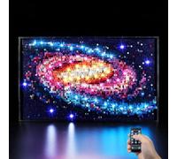Kyglaring Kit de iluminación LED para Leg0 31212 - Compatible con leg0-31212 The Milky Way Galaxy Building Blocks Model Set - Solo LED sin juego de ladrillos (versión RC)