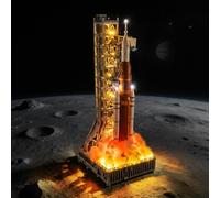 Kyglaring Kit de iluminación LED para Lego 10341 Artemis - Kit de luz continua compatible con NASA Artemis Space Launch System - Iluminación decorativa para coleccionistas (sin piedras)