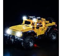 Kyglaring Led Kit de Luz Sólo Juego de Luz Diseñado para Technic Jeep Wrangler Lego 42122 Modelo de Bloques de Construcción (NO Incluye El Modelo) (Versión Clásica)