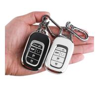 Kyhodsgn Funda para llavero Honda Accord Civic Pilot 2022, 2023, 2024, funda de TPU suave para Honda CR-V HR-V Sport SI EX EX-L Touring Odyssey 5 botones (paquete de 2)