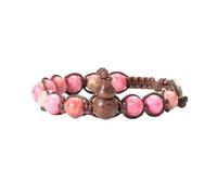 KYINYUECH 1 pulsera de cuentas de Buda de la serie tibetana para mujeres y hombres, Piedra