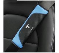 kykj 2 Piezas Funda para el Hombro del Cinturón de Seguridad para Tesla Model 3 2019-2023, Almohadillas de Arnés Correas de Hombro,B