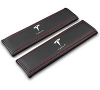 kykj 2 Piezas Funda para el Hombro del Cinturón de Seguridad para Tesla Model S 2012-2016, Almohadillas de Arnés Correas de Hombro
