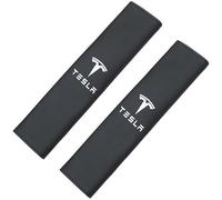 kykj 2 Piezas Funda para el Hombro del Cinturón de Seguridad para Tesla Model S 2012-2016, Almohadillas de Arnés Correas de Hombro